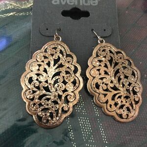 Avenue Intricate Gold Earrings